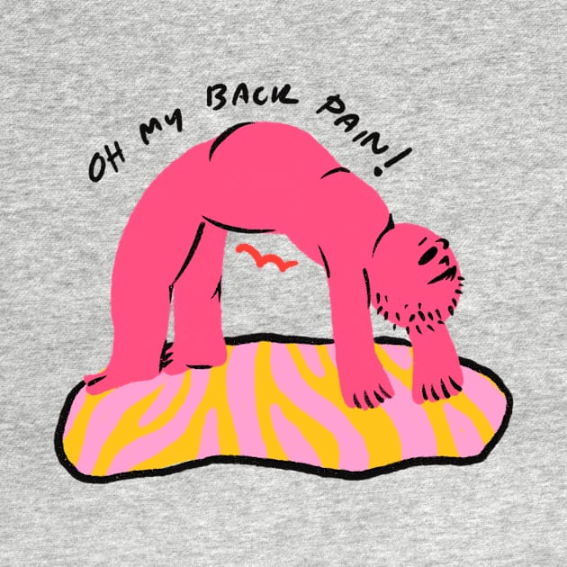 Oh! My Back Pain by MissRoutine